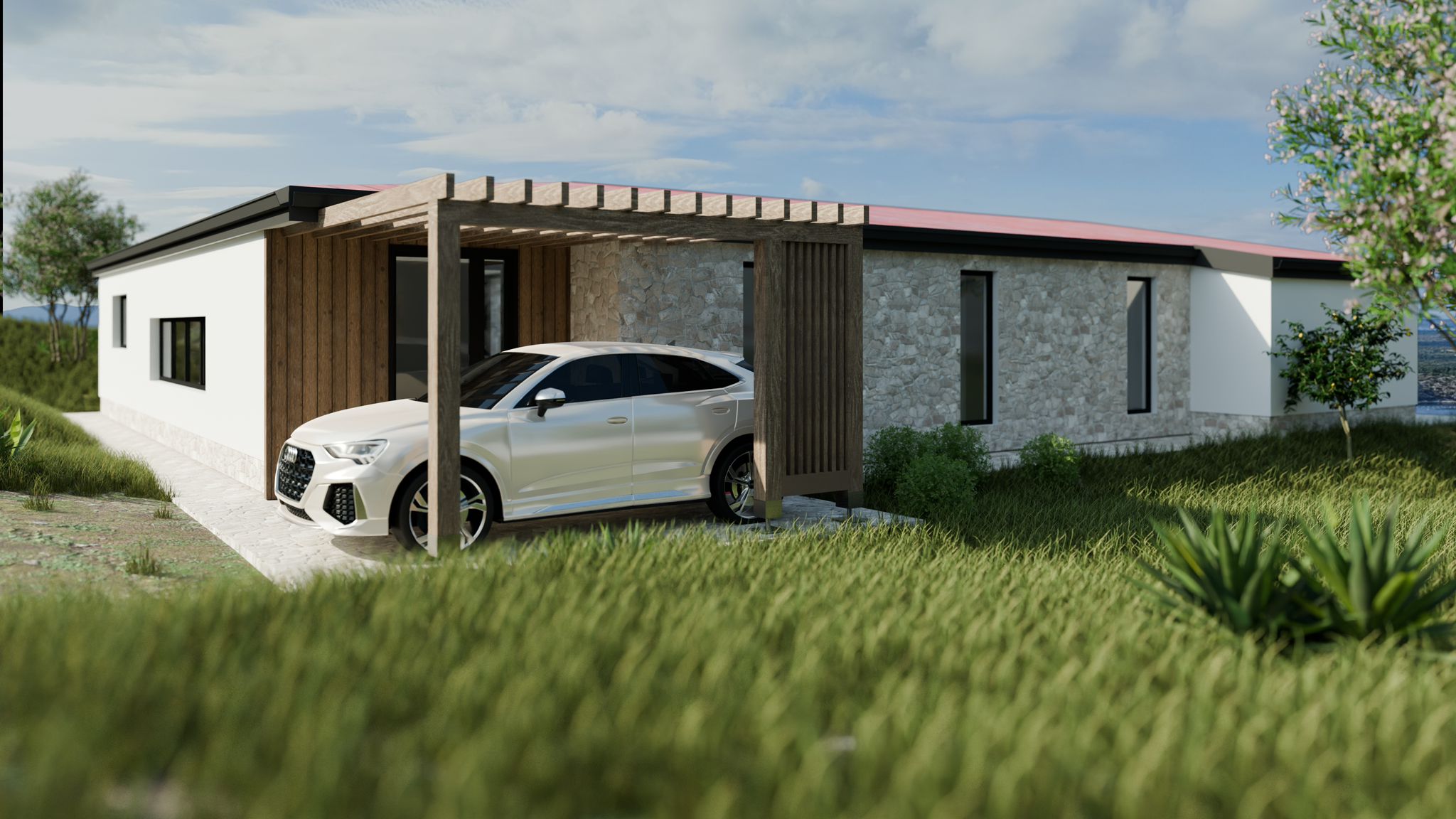 Villa Front Entrance