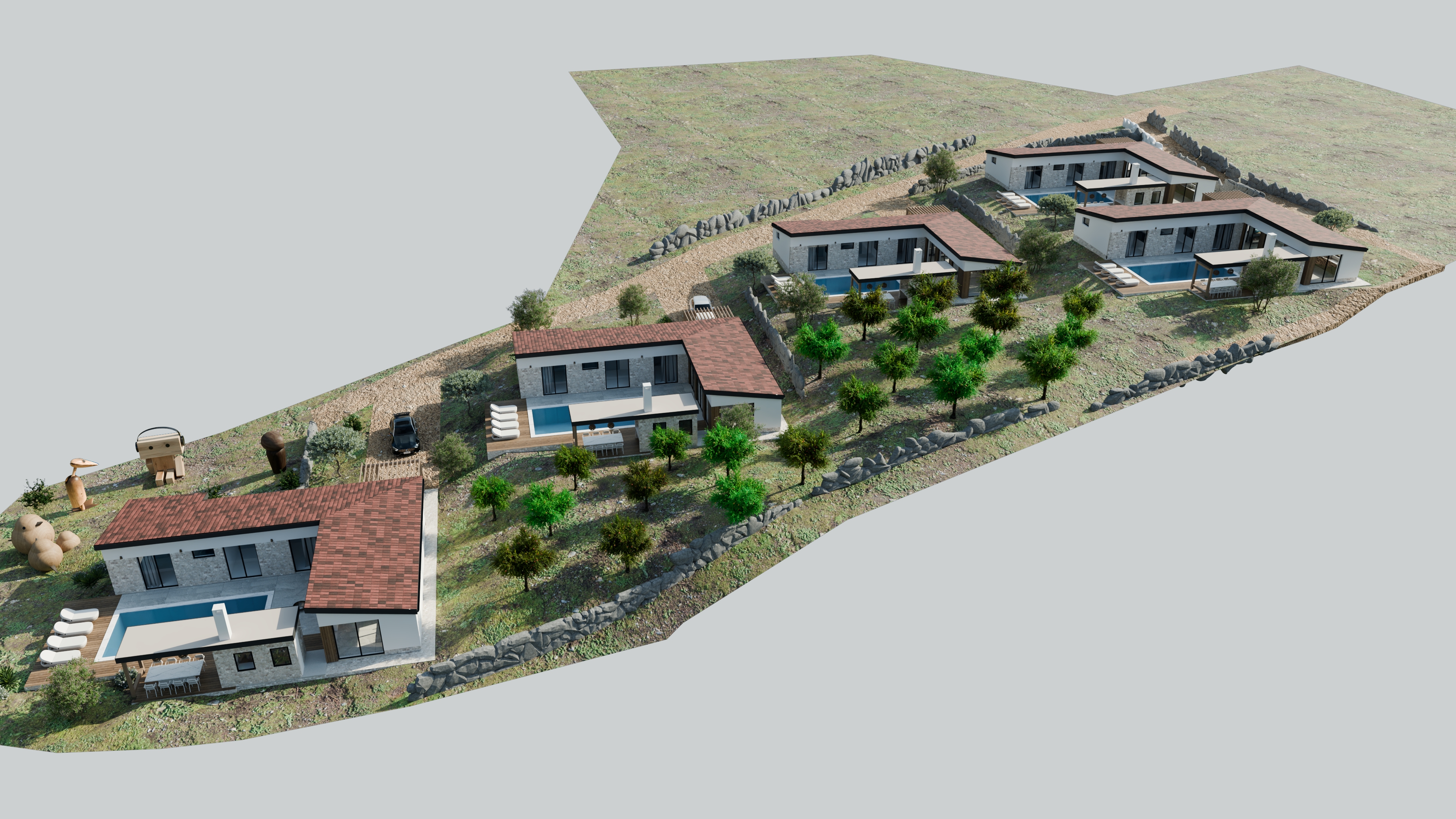 Sommerhagene Aerial View 1